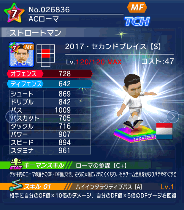 No.26836　ストロートマン【17・spS】