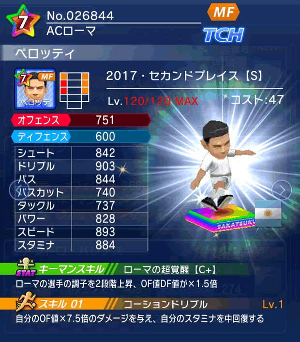 No.26844 ペロッティ【17・spS】