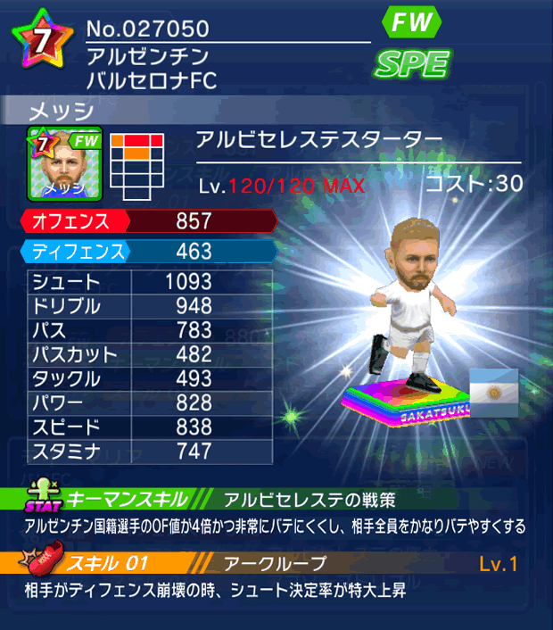 No.27050 メッシ【AR_starter】