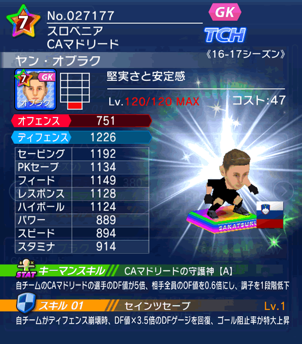 No.27177 ヤン・オブラク【16-17】