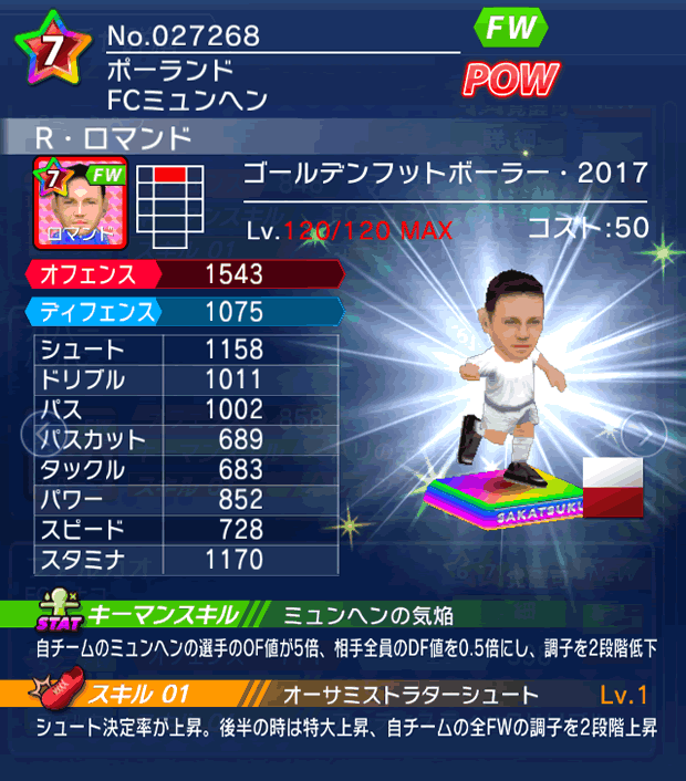 No.27268 R・ロマンド【GFB17】