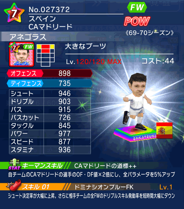 No.27372 アネゴラス【69-70cs】