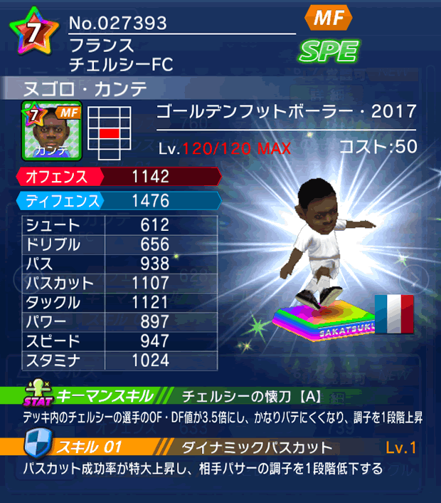 No.27393 ヌゴロ・カンテ【GFB17】