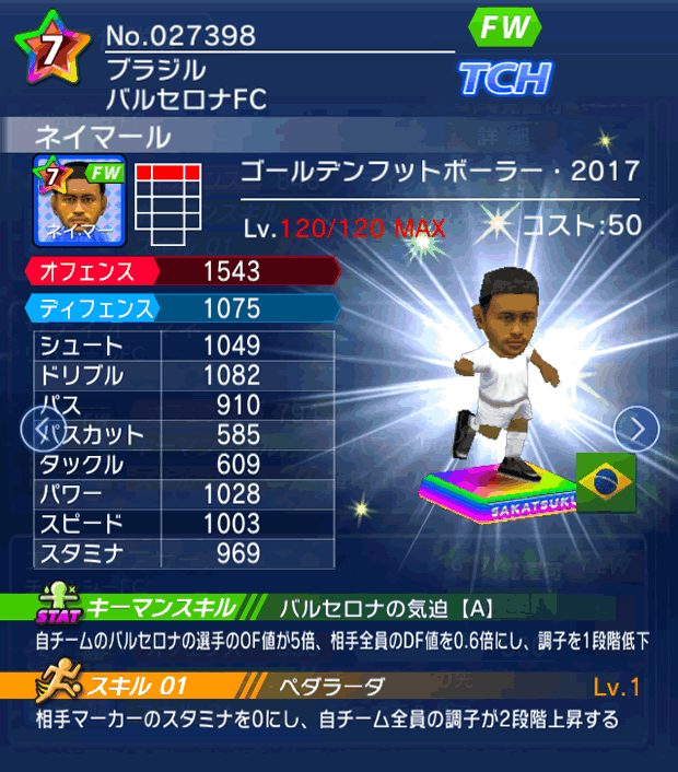 No.27398 ネイマール【GFB17】