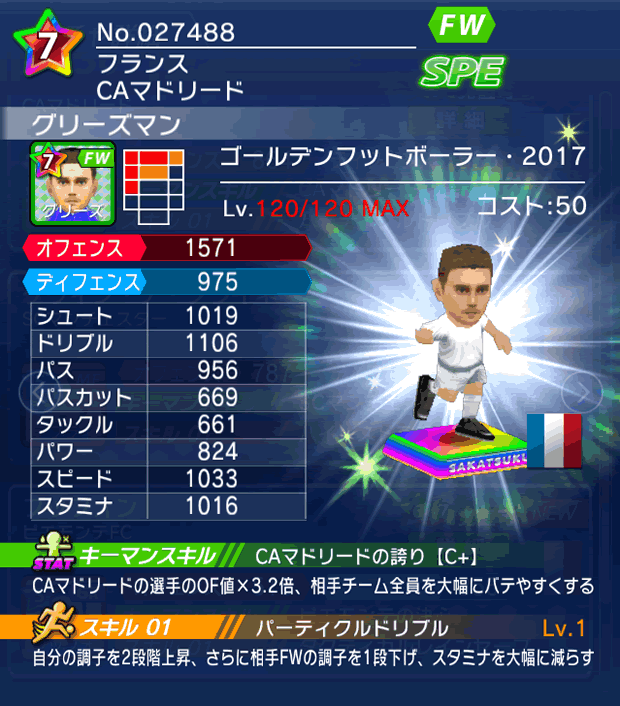 No.27488 グリーズマン【GFB17】