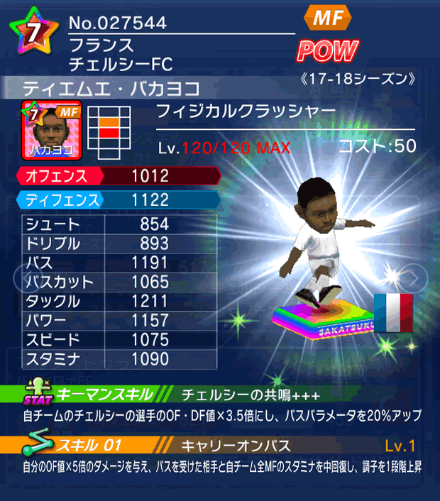 No.27544　ティエムエ・バカヨコ【17-18】