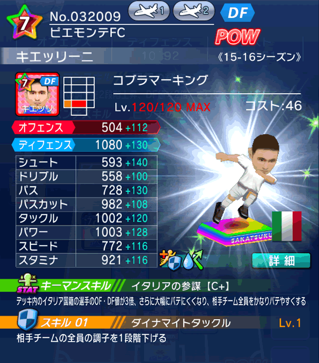 No.32009 キエッリーニ【15-16Mx】