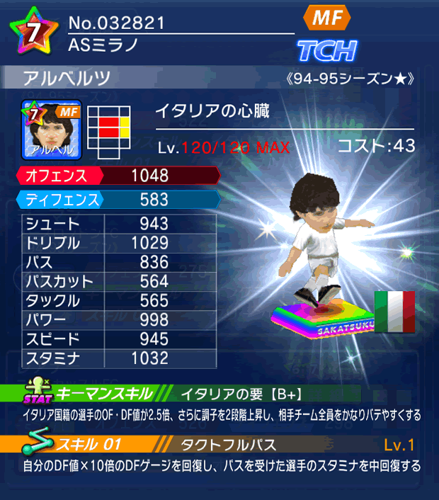 No.32821 アルベルツ【94-95LL★】