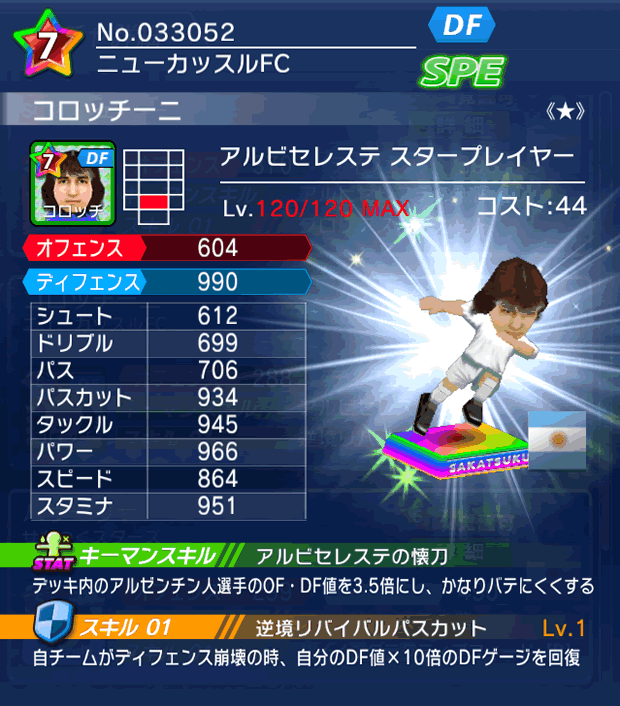 No.33052 コロッチーニ【AR・ST★】