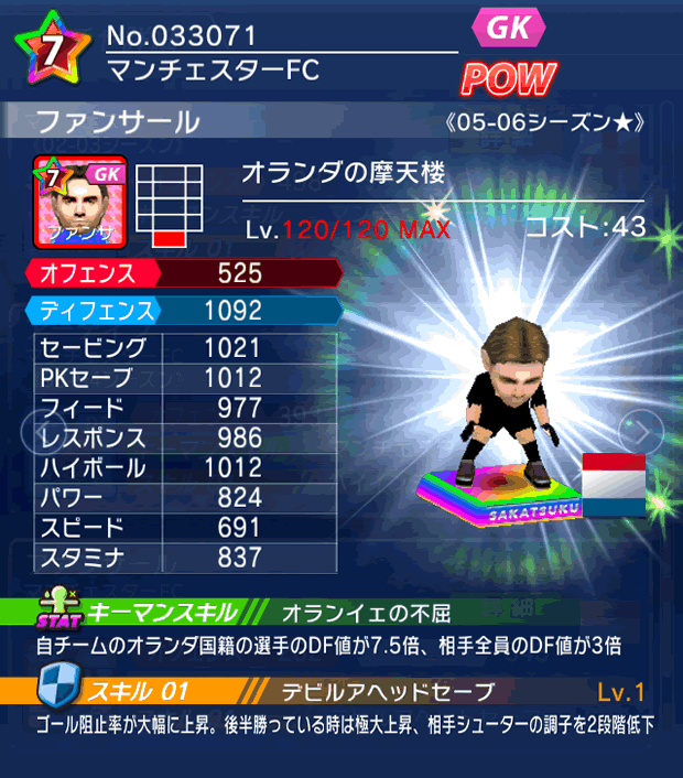 No.33071 ファンサール【05-06LL★】