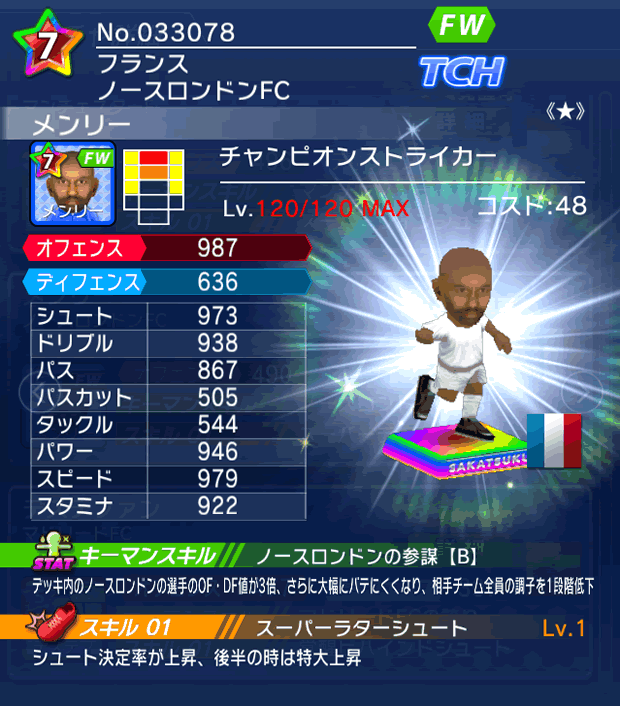 No.33078 メンリー【CPストライカー★】