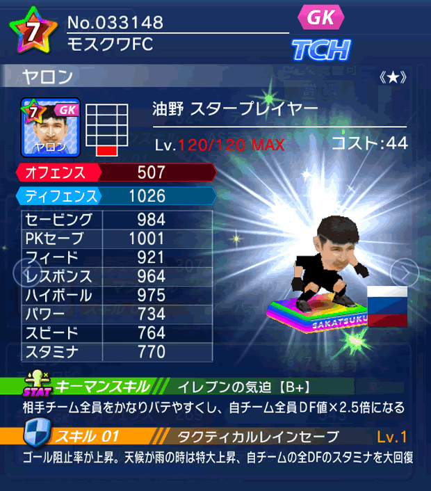 No.33148　ヤロン【油野・ST★】