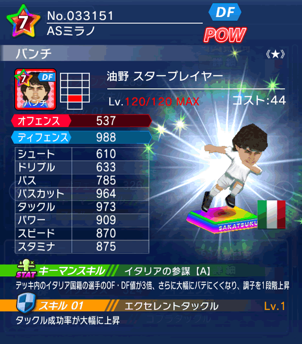 No.33151　バンチ【油野・ST★】