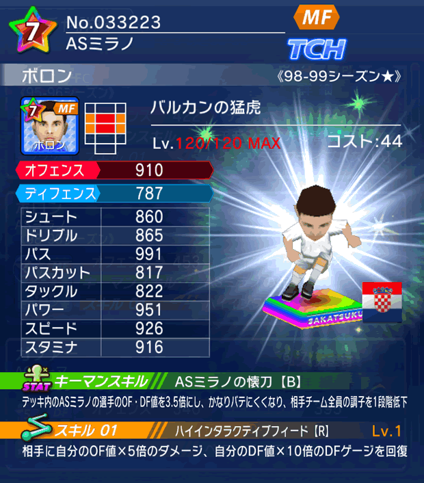 No.33223　ボロン【98-99LL★】