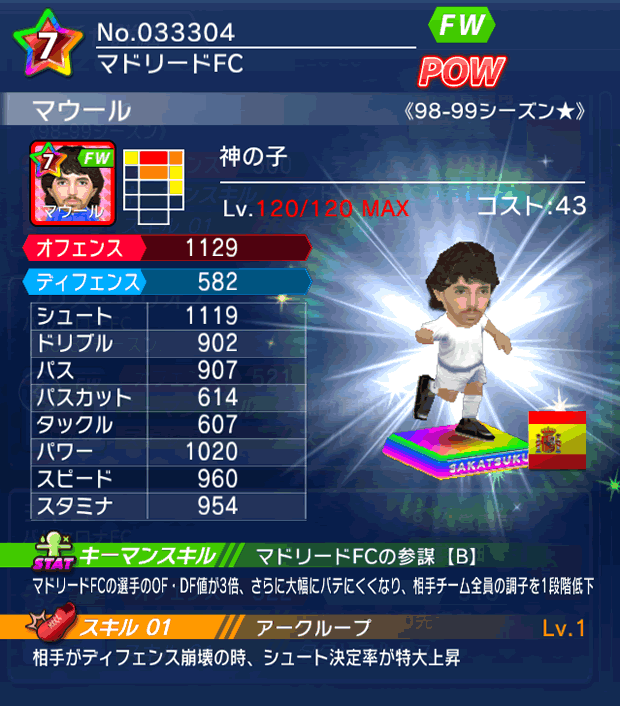 No.33304　マウール【98-99LL★】