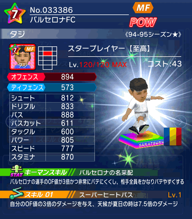 No.33386　タジ【至高・ST★】