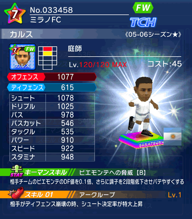 No.33458　カルス【05-06LL★】