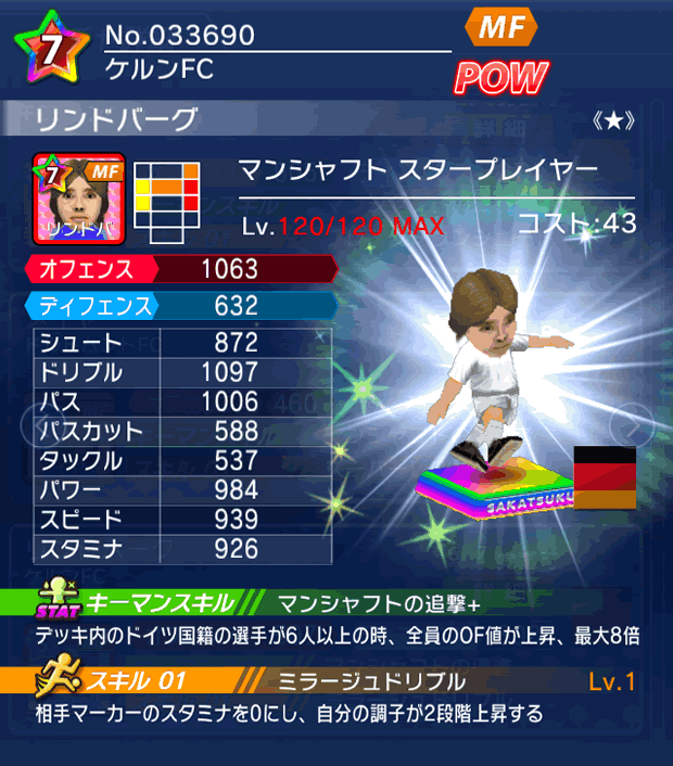 No.33690　リンドバーグ【DE・ST★】