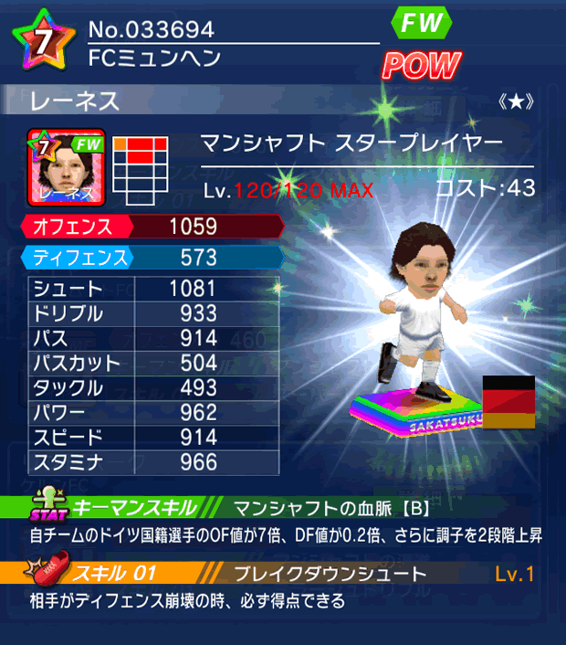 No.33694 レーネス【DE・ST★】