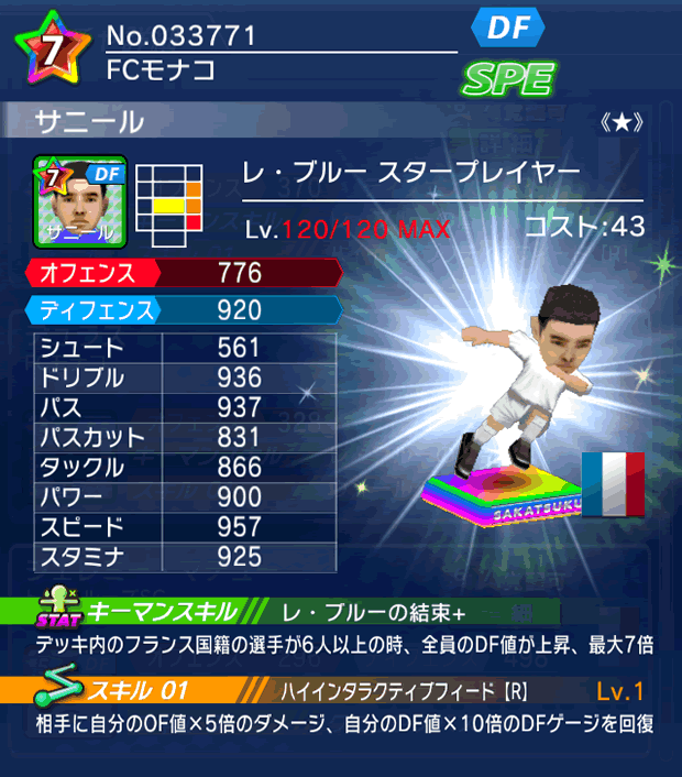 No.33771 サニール【FR・ST★】