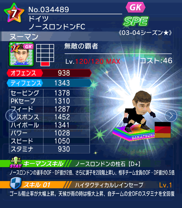 No.34489　ヌーマン【03-04G★】