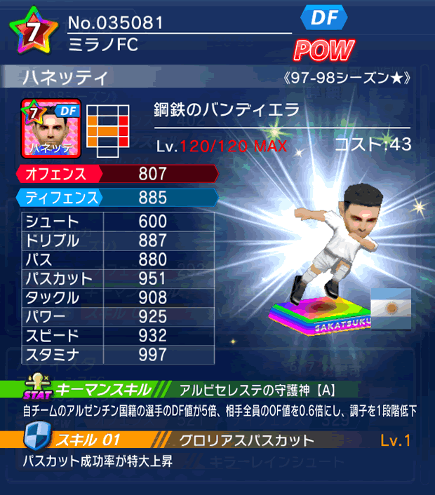 No.35081 ハネッティ【97-98LL★】