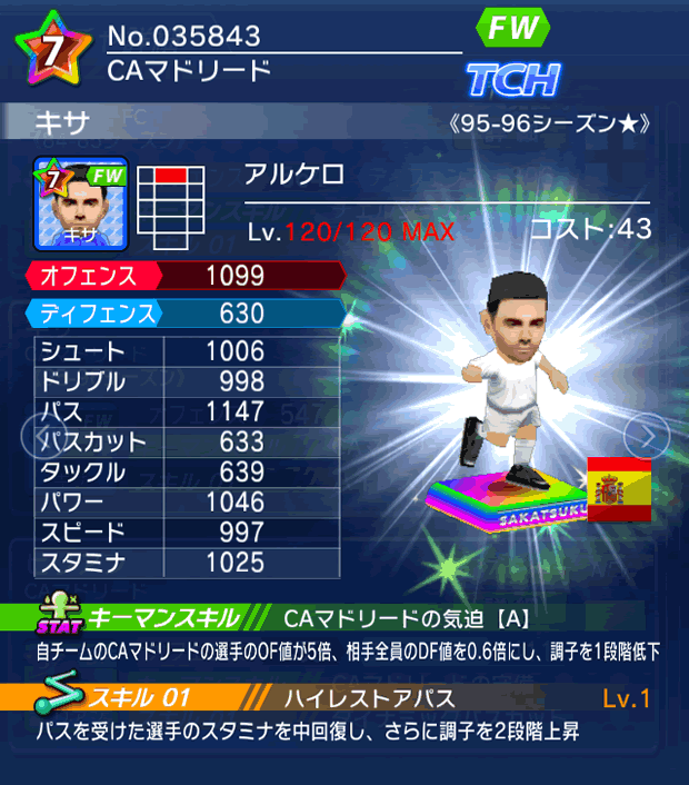 No.35843 キサ【95-96LL★】