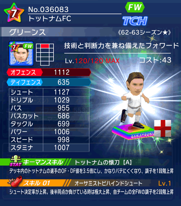 No.36083　グリーンス【62-63LL★】
