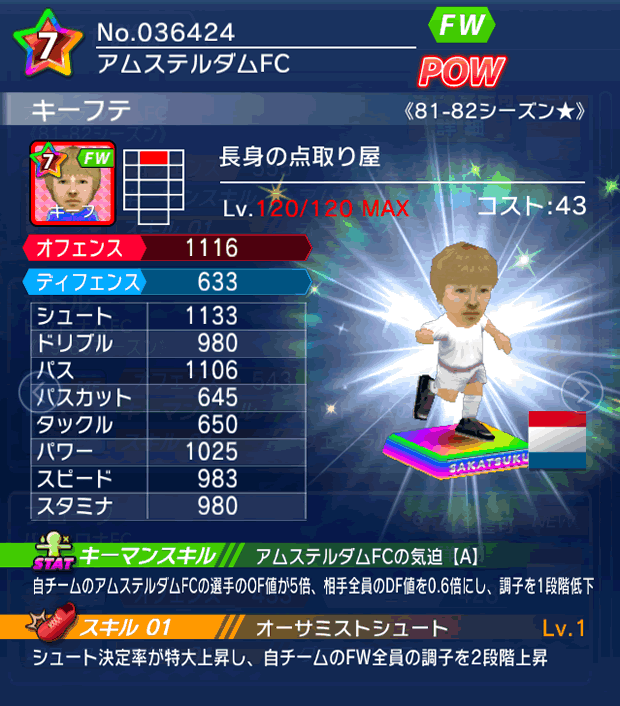 No.36424　キーフテ【81-82LL★】