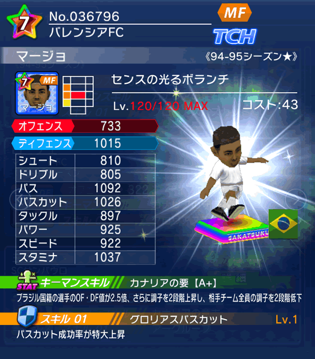 No.36796　マージョ【94-95LL★】