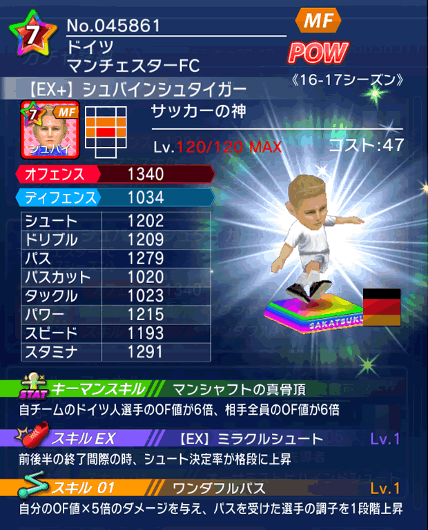 No.45861　シュバインシュタイガー【16-17Ex】