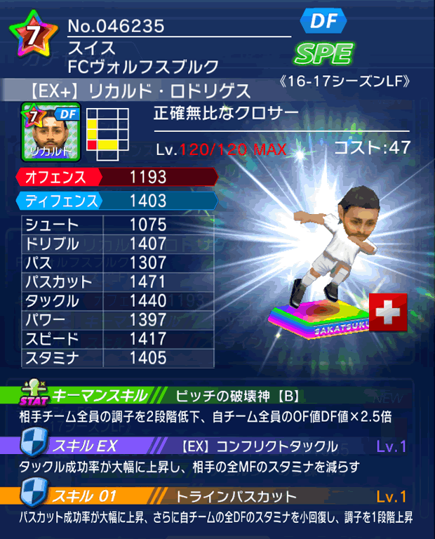 No.46235 リカルド・ロドリゲス【16-17LFEx】