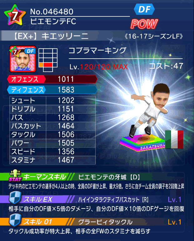 No.46480　キエッリーニ【16-17LFEx】