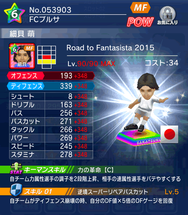 No.53903 細貝萌【RtF・15】